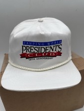 Camping World President’s Club White Baseball Cap One Size Unbranded