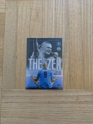 Champions League 2024 Match Attax Haaland 'The Zen' Ultimate Celebration Card