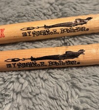 Bob Bryar EXTREMELY RARE - My Chemical Romance- Used Drumsticks (pair!)
