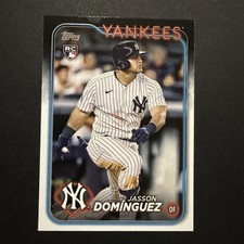 2024 Topps Series 1 Baseball  Jasson Dominguez #60 Rookie RC New York Yankees