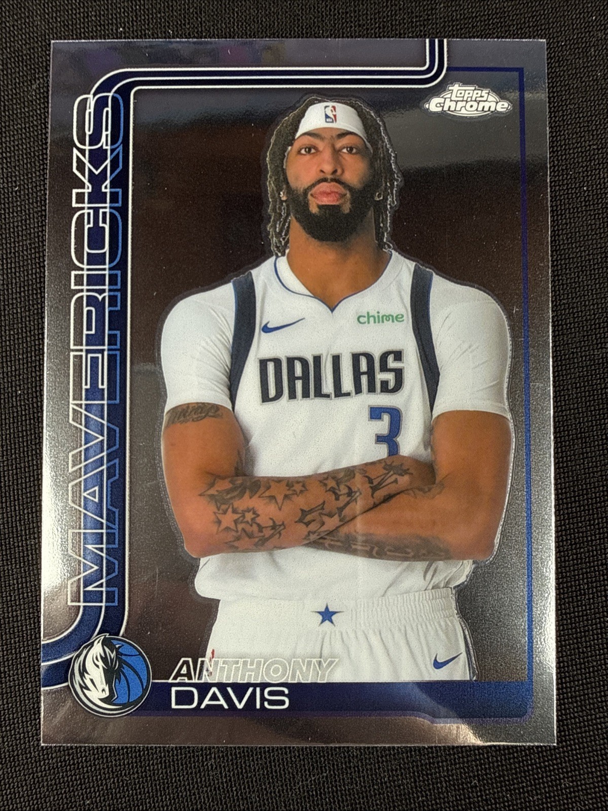 Anthony Davis 2025-26 Topps Chrome Image Variation SSP #96 Mavericks