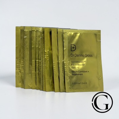 14X Dr Dennis Gross Derminfusions Fill Repair Serum 0.05 fl oz Sample Packets