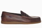 Sebago Dolphin Waxed Leather Loafer Shoes Assorted Colours NEW