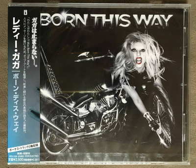 #ad Lady Gaga Born This Way CD Standard Edition Japan Bonus Tracks 2BT OBI STRIP $40.25