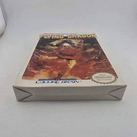 Flying Dragon The Secret Scroll Nintendo NES Box & Manual Only 1988 *Read*