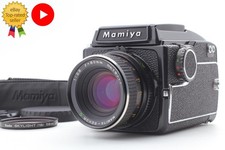 N MINT Mamiya M645 Film Camera Waist Level Finder 80mm f2.8 Lens From JAPAN