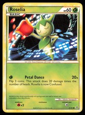 Roselia 61/95 | LP | HS—Unleashed | Pokemon TCG - VINTAGE 2010