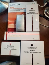 Centellian 24 Madeca cream Time Reverse , Pads, Ampoule, Powder, & Gel Mask set