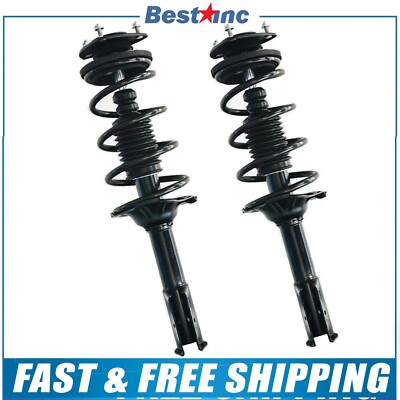 Front Pair Left and Right (2) Complete Strut Assembly for 2000-2005 Toyota Echo