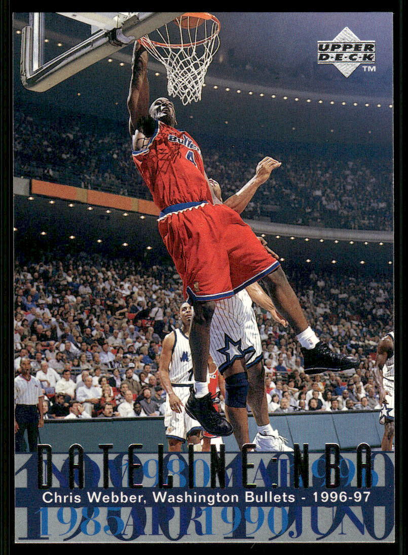 1996-97 Upper Deck #329 Chris Webber