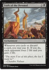 Faith of the Devoted *Uncommon* Magic MtG x1 Amonkhet