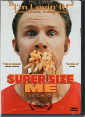 Movie - Super Size Me - DVD - With Case | eBay