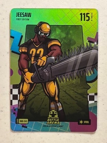 2024 Bo Jackson Battle Arena Jeesaw #RAD-245 RAD Parallel Steel Najee Harris SP