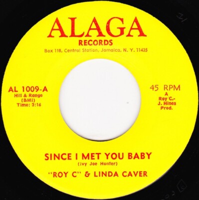 Roy C. Hammond & Linda Caver - Since I Met You Baby / Lonely I Was Until The ...