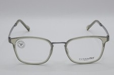 TITANFLEX 820709 32/GUN SQUARE EYEGLASS FRAME...