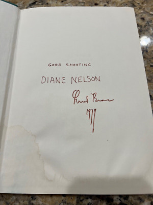 Fred Bear Vintage World of Archery 1st edition signed by Fred Bear