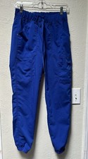 Scrubstar Women s Size XS Jogger Scrub Pants Royal Blue Scrub Star Joggers EUC