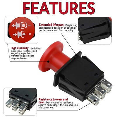 776476 PTO Switch for Hustler Super Z Mini Z X One Z4 Fas FasTrak