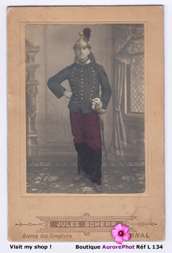 CDV Militaire Scher à Épinal – Soldat Du 149ème Régiment – Photo Ancienne Réf A62