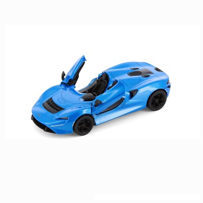 5462D KINSMART MCLAREN ELva DIECAST. Blue COLOR. 1:36 Scale (No  Original Box)