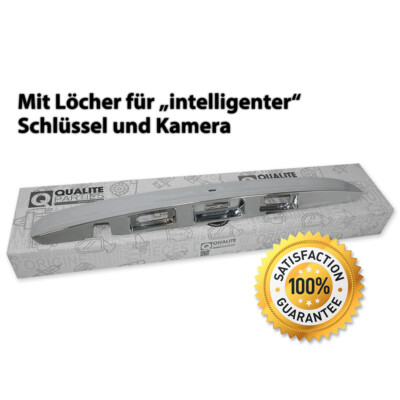 OEM GRIFFLEISTE HECKKLAPPE LEISTE BLENDE TRIM FÜR NISSAN QASHQAI J10 JJ10 CHROME