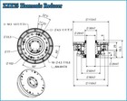 Hollow Type Harmonic Drive Precision Gear Harmonic Reducer 30 Arcsec Robot Arm