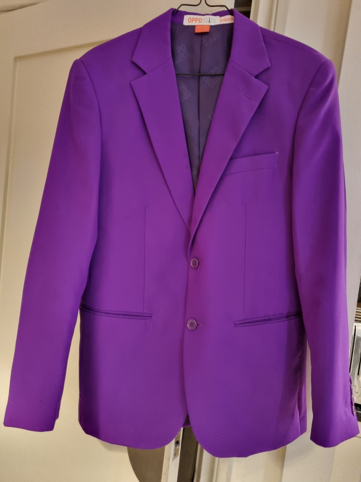 MEN'S PURPLE PRINCE OPPO SUIT COSTUME FANCY DRESS UK 36 EU 46 VGC eBay