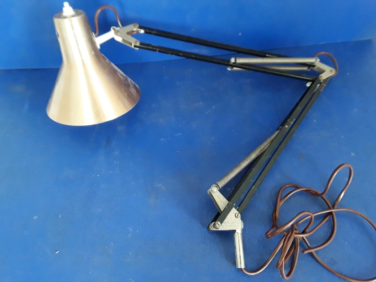 Vintage SLB Danish anglepoise lamp Denmark mid century