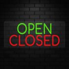 Open Closed Sign for Business Displays | Led Flex Neon | 32"W x 13"H x 1"D