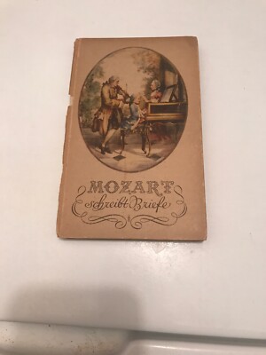 Mozart Schreibt Briefe 1944 hardback in German 44B-196K