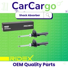 Pair X2 Front Shock Absorbers Gas for VW Polo III 1995 - 2006 OE Quality