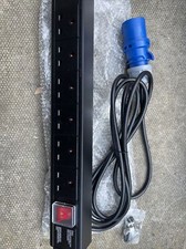 Power distribution unit 16A Commando plug fitted