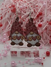 VALENTINE'S GNOME EARRINGS  8 LQQK 