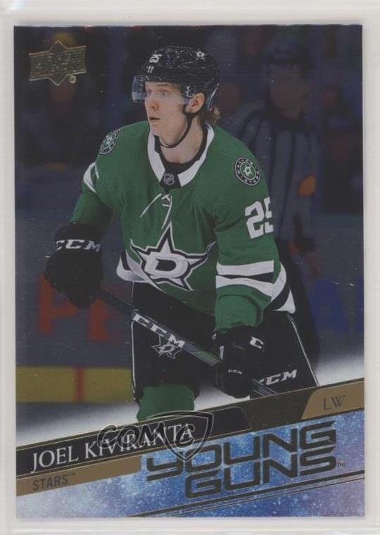 2020-21 Upper Deck Young Guns Silver Foil Joel Kiviranta #207 Rookie RC