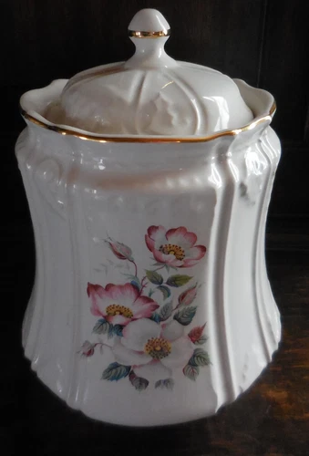 Vintage House of Webster Biscut Jar or Cannister from Rogers Arkansas