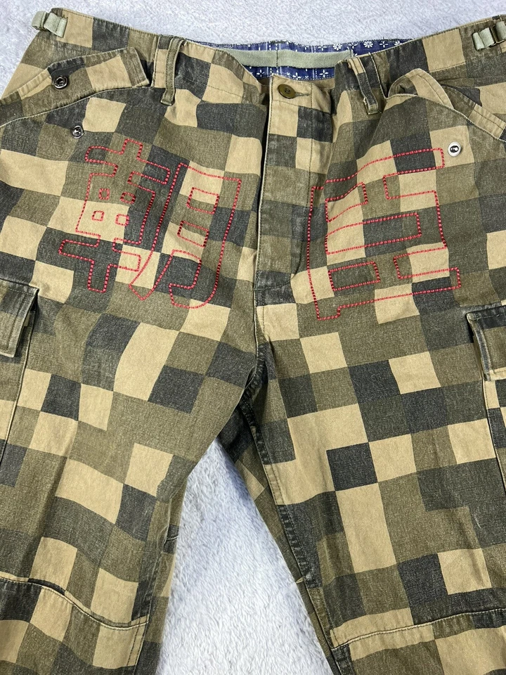 Pantalones cargo de camuflaje para hombre DOPE talla XL 100 % algodón RN #139488 Foto 4 de 4