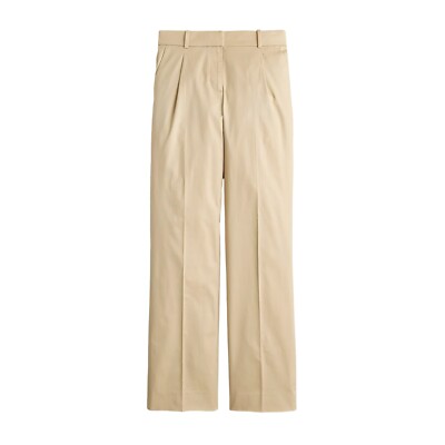 J.Crew Straight Wide Leg Essential Chino Womens Lightweight Flap Pocket Pants