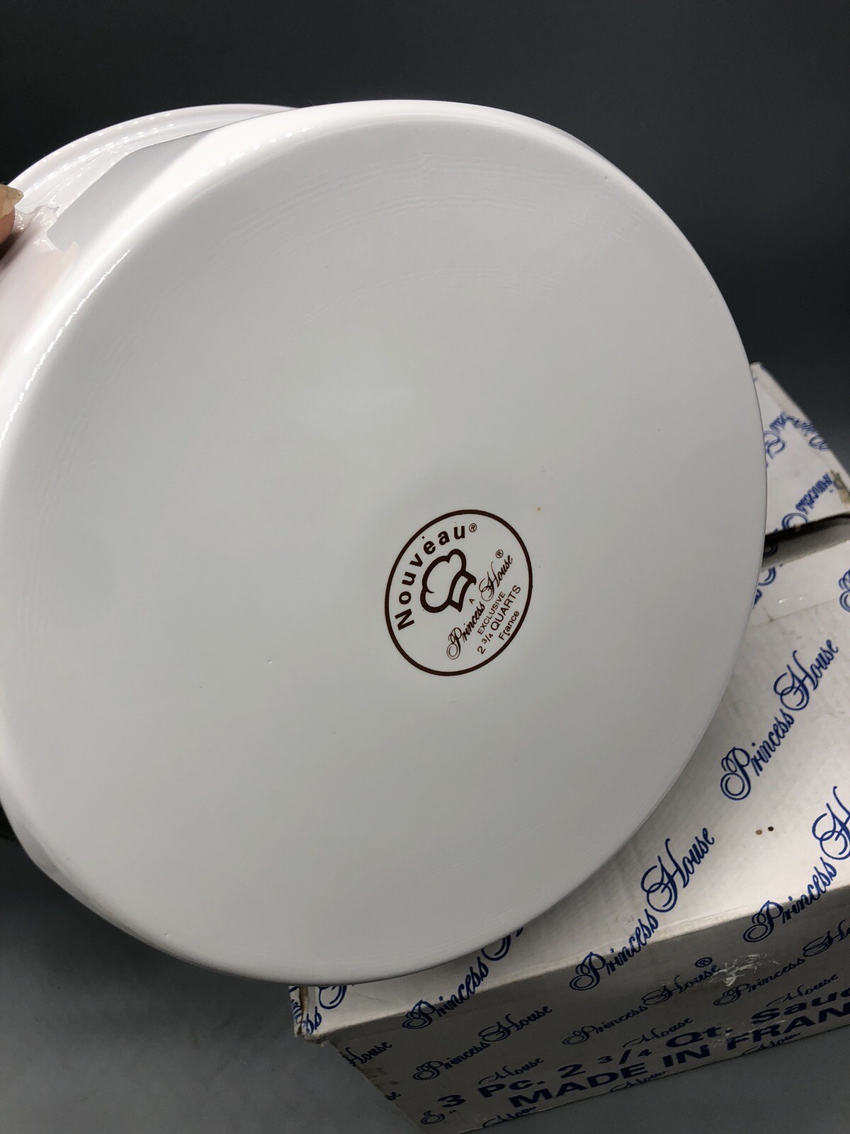 Nouveau Princess House286 France 2 3/4 QT Saucepan W/Lid No Handle