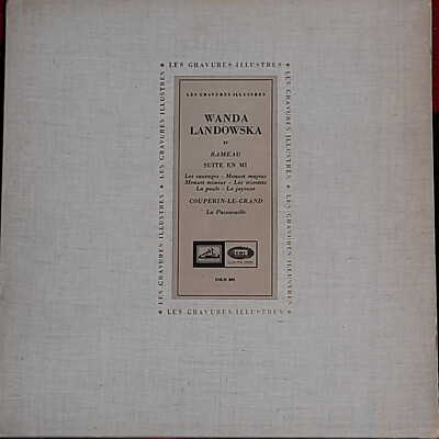 Wanda Landowska -Rameau : Suite En Mi. Couperin: Passacaille 
