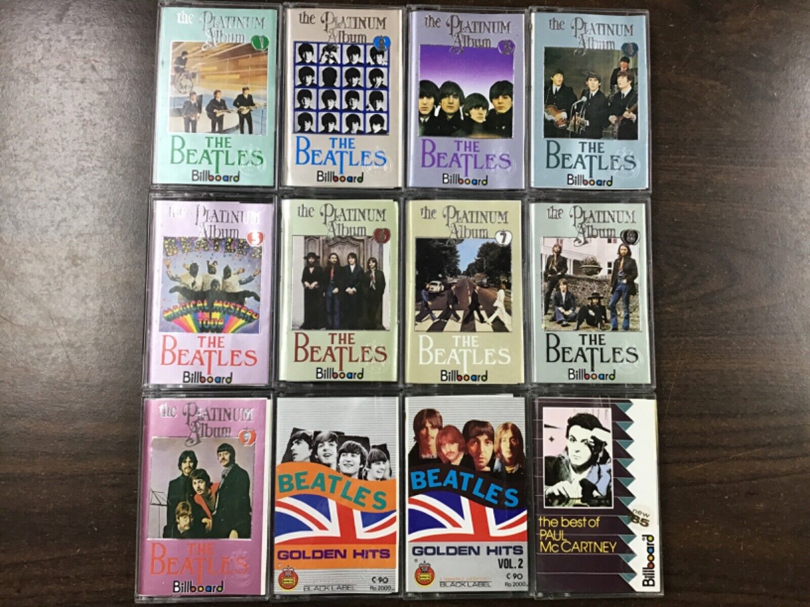 BEATLES King's Records THE COMPLETE STORY OF THE BEATLES Import Box Set 12 tapes