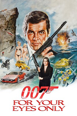 007 JAMES BOND - FOR YOUR EYES ONLY 11"x17" MOVIE POSTER PRINT #3 | eBay