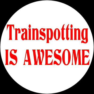 Gift For A Train Spotter Train Button Pin Badge Novelty Trainspotter Xmas