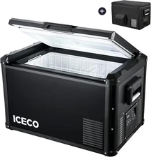 ICECO VL60 PRO Portable Refrigerator with Insulated Protective Cover 12V Freezer