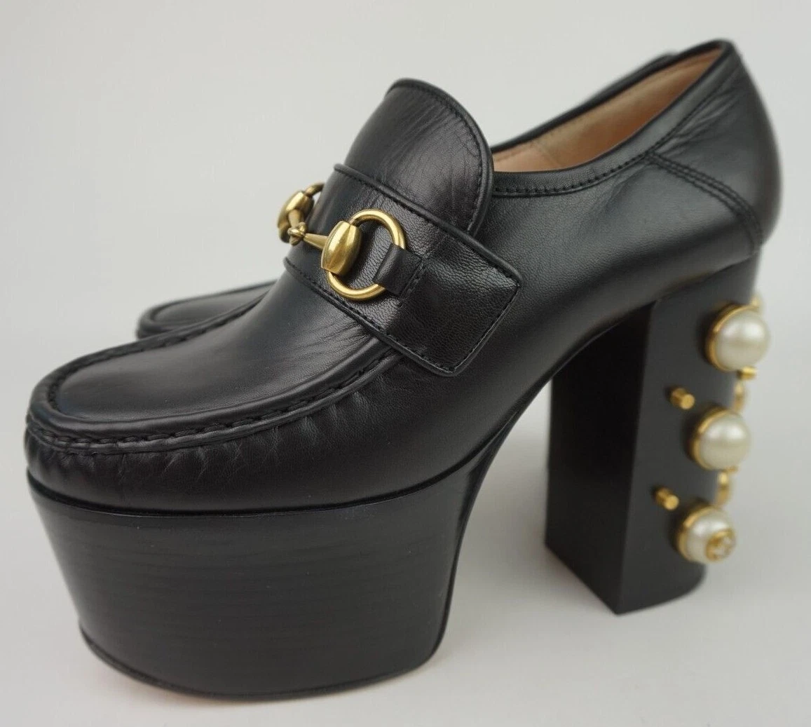 Gucci horsebit deals platform