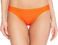 LSpace Women's Charlie Ribbed Tab Side Hipster Bottom, Poppy, S