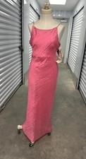 L.A. GLO 7/8 90’s  Pink Prom Dance Formal Dress NWT Needs Strap Repair