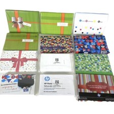 New Large Assortment of HP Photo Paper and Envelopes 12 Packages