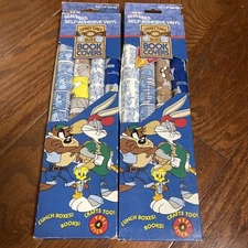 Looney Tunes Blues Book Covers Peel & Stick Self-Adhesive Vinyl 8 Rolls/ 2 Sets
