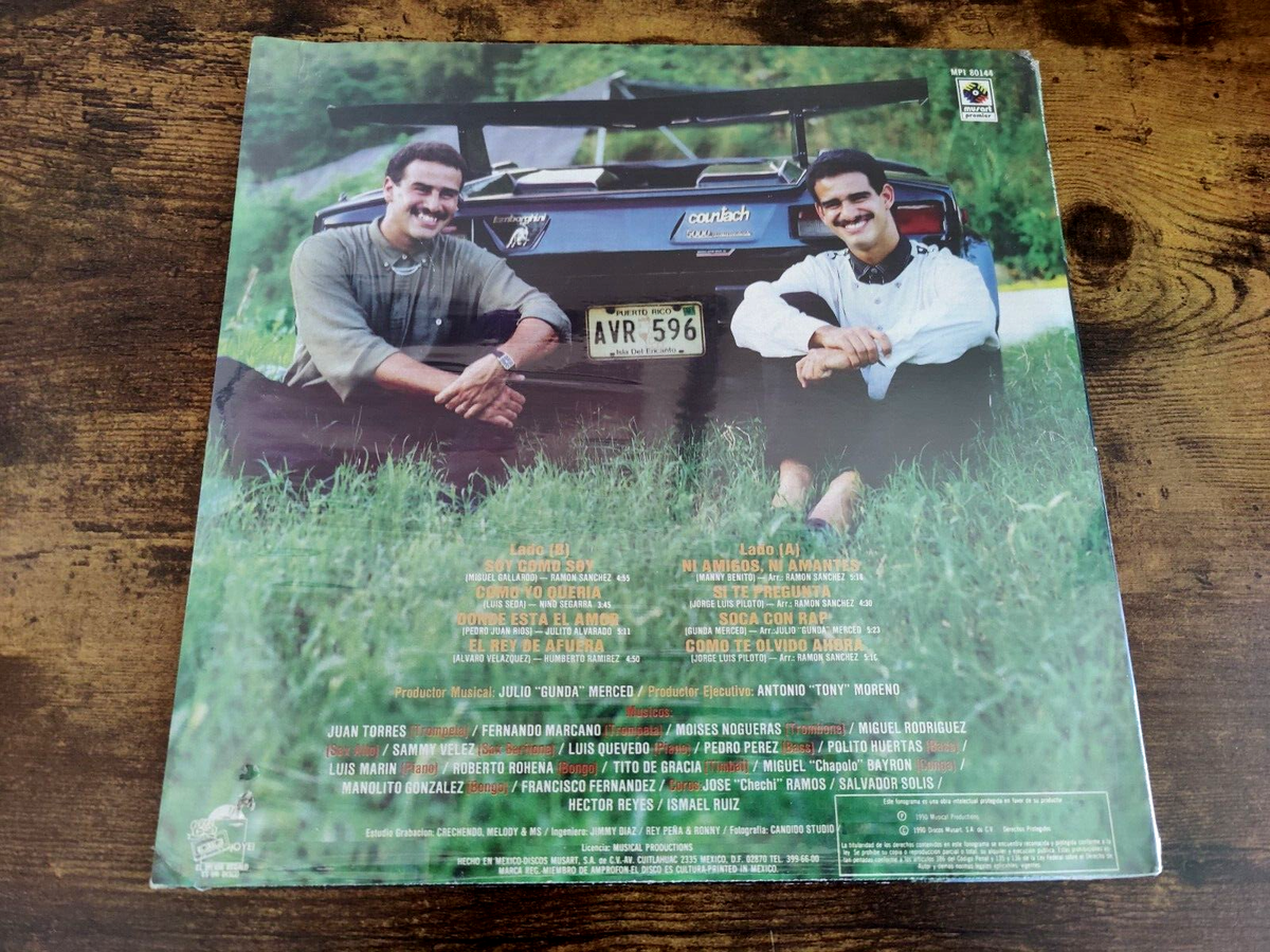 ANDY & HAROLD MONTANEZ LP/SIGUIENDO EL CAMINO/ORIGINAL 1990/SEALED