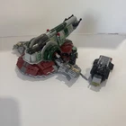 Lego Star Wars Set #75312 Boba Fett's Starship No Box Or Manual.